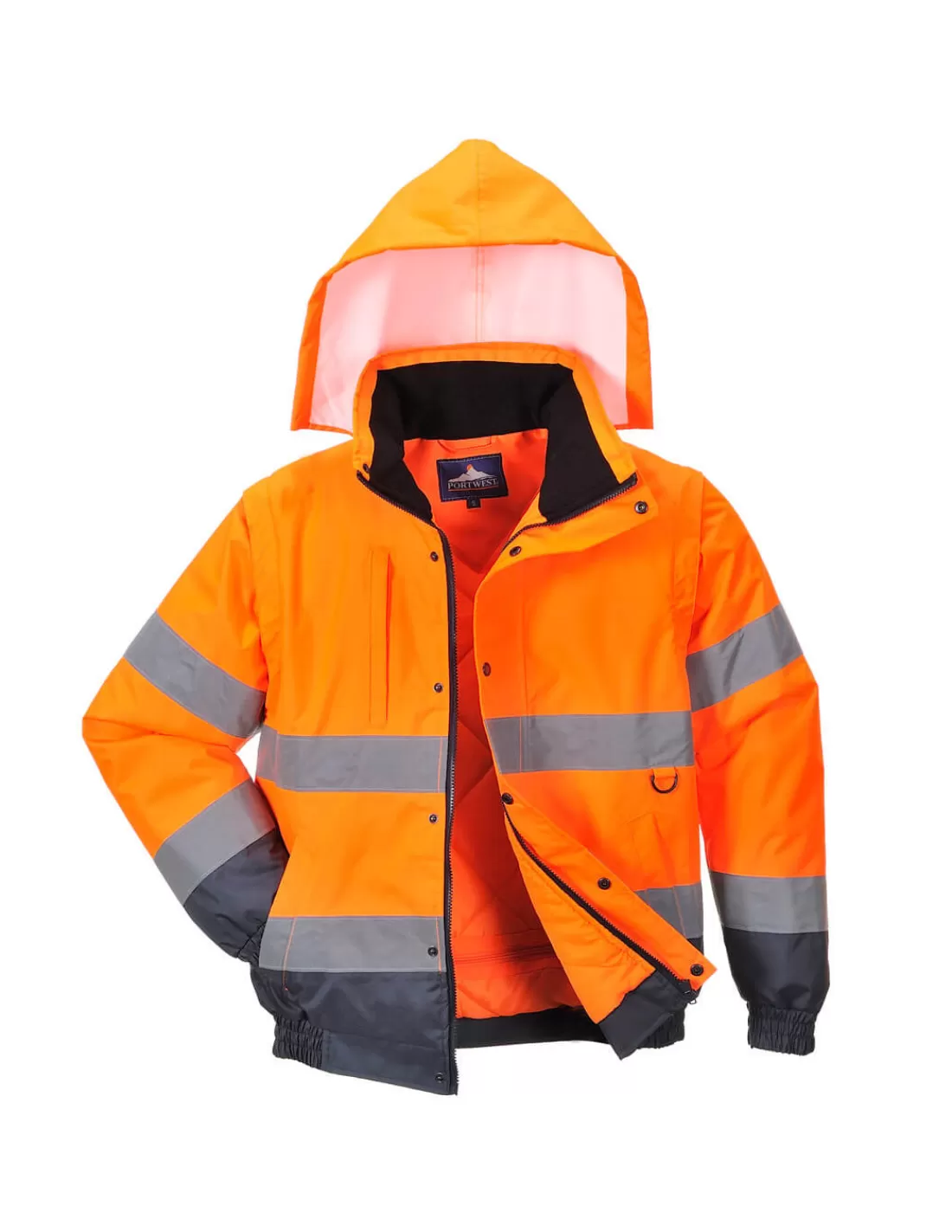 Cheap Blouson Hiver De Signalisation HV EN20471 Classe 3 C468 Portwest Blouson Haute Visibilite | Blousons Chauds
