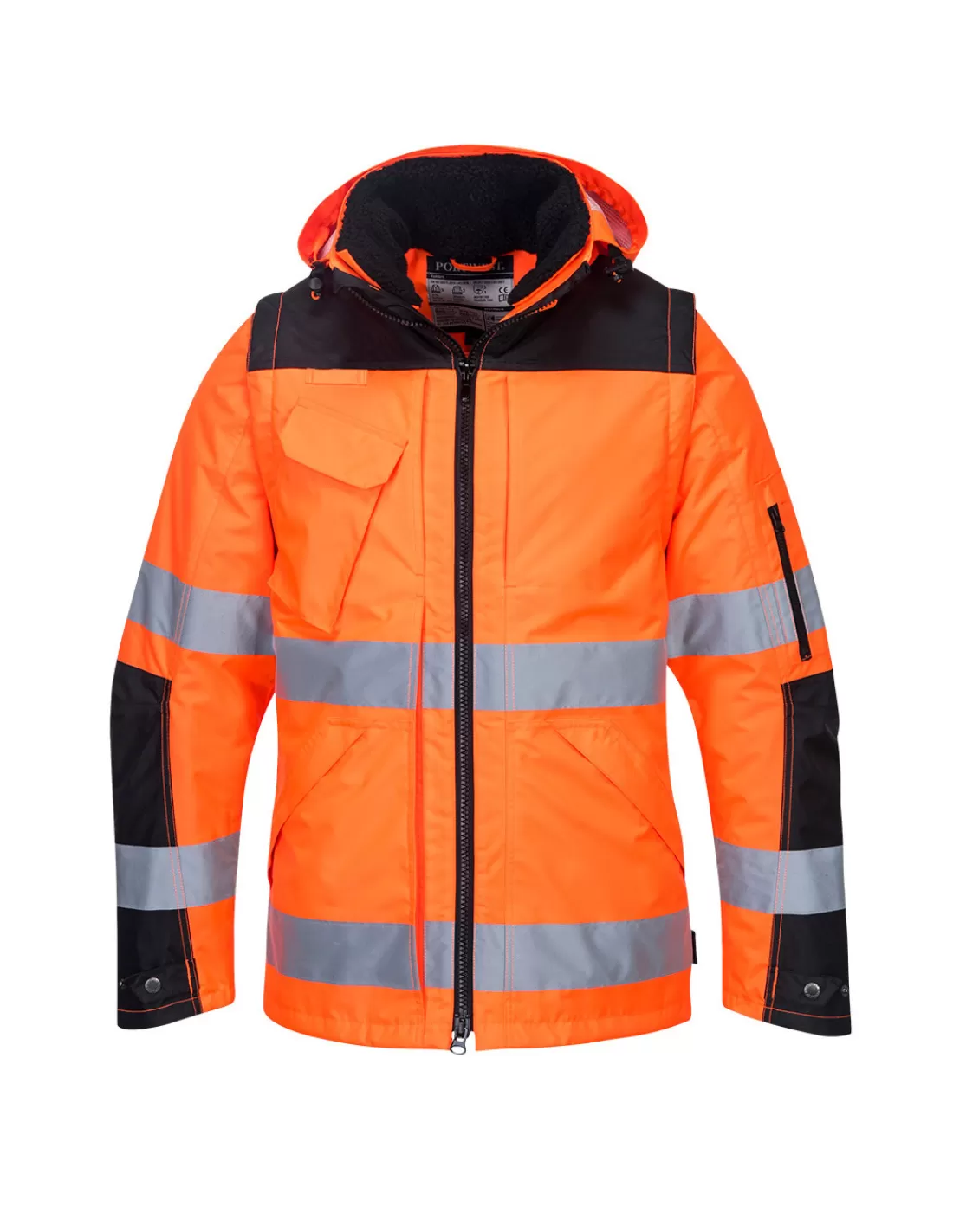 Store Blouson Hiver HV Pro EN20471 Class 3 C469 Portwest Blouson Haute Visibilite | Blousons Chauds