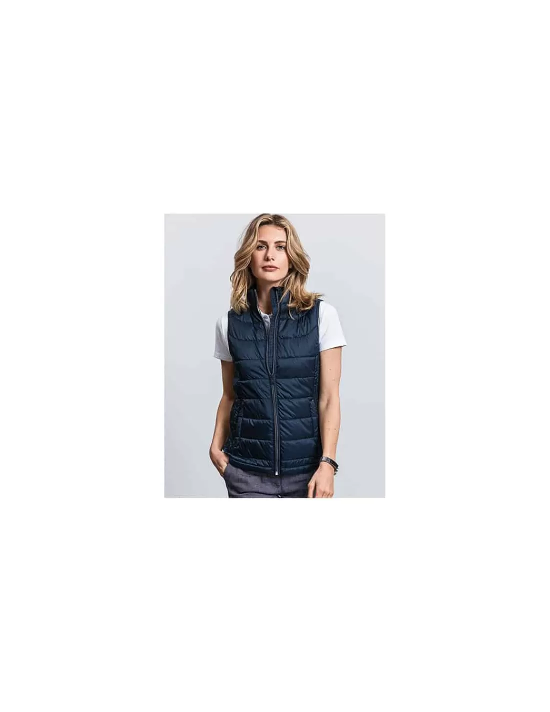 Cheap Bodywarmer Femme Russell Avec Isolation Dupont Sorona Femme Bodywarmer & Gilet Thermique Femme