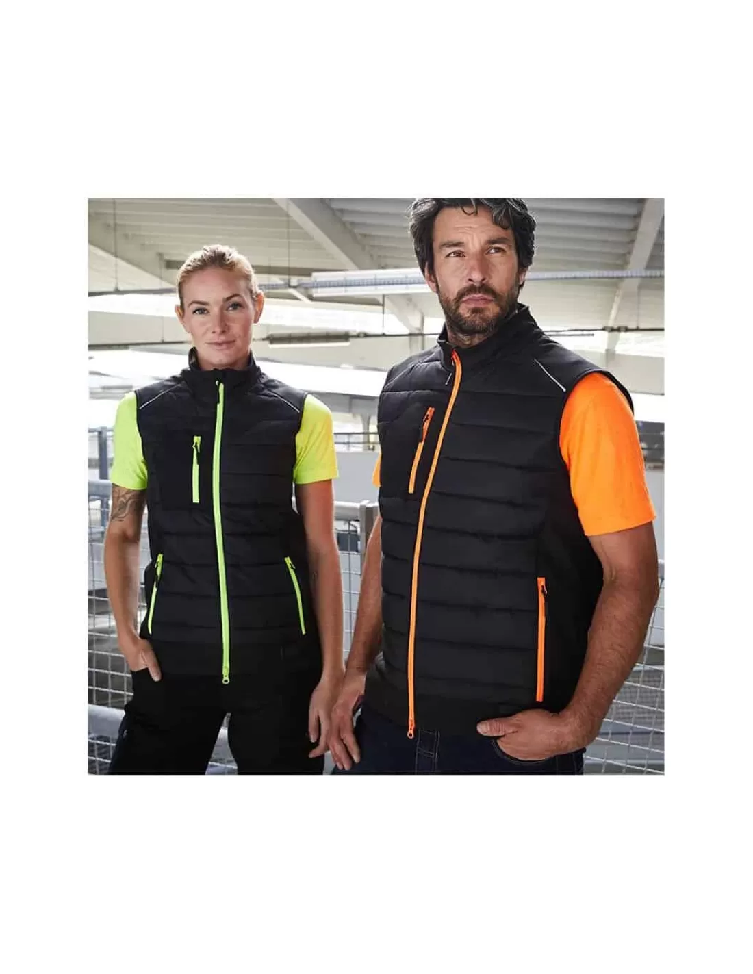 Shop Bodywarmer Hybride Duvet Homme Dupont Sorona James & Nicholson Homme Bodywarmer & Gilet Thermique Homme