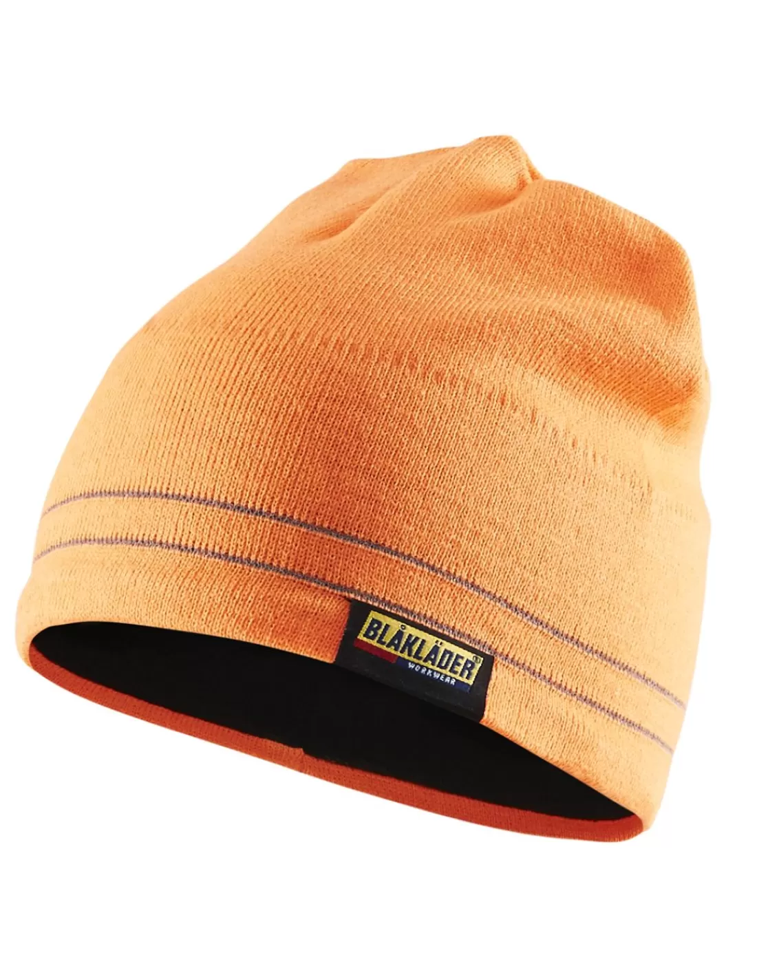 Shop Bonnet Avec Couleurs Fluorescentes Et Fil Réfléchissant 2007 Blaklader Femme/Homme Accessoire Haute Visibilite | Bonnets Et Chapkas Homme