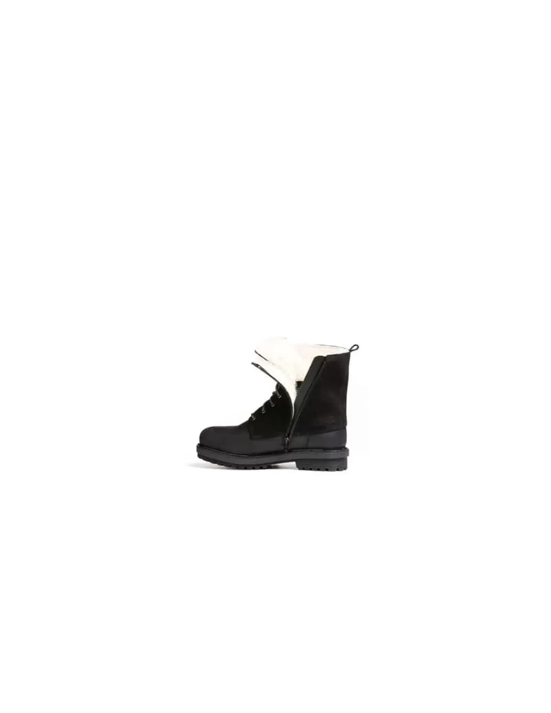 Best Sale Bottes Hiver Canadiennes Femme Anfibio Bree Cuir Doublées 100% Laine Naturelle Femme Bottes Grand Froid Femme | Chaussures D'Hiver Femme