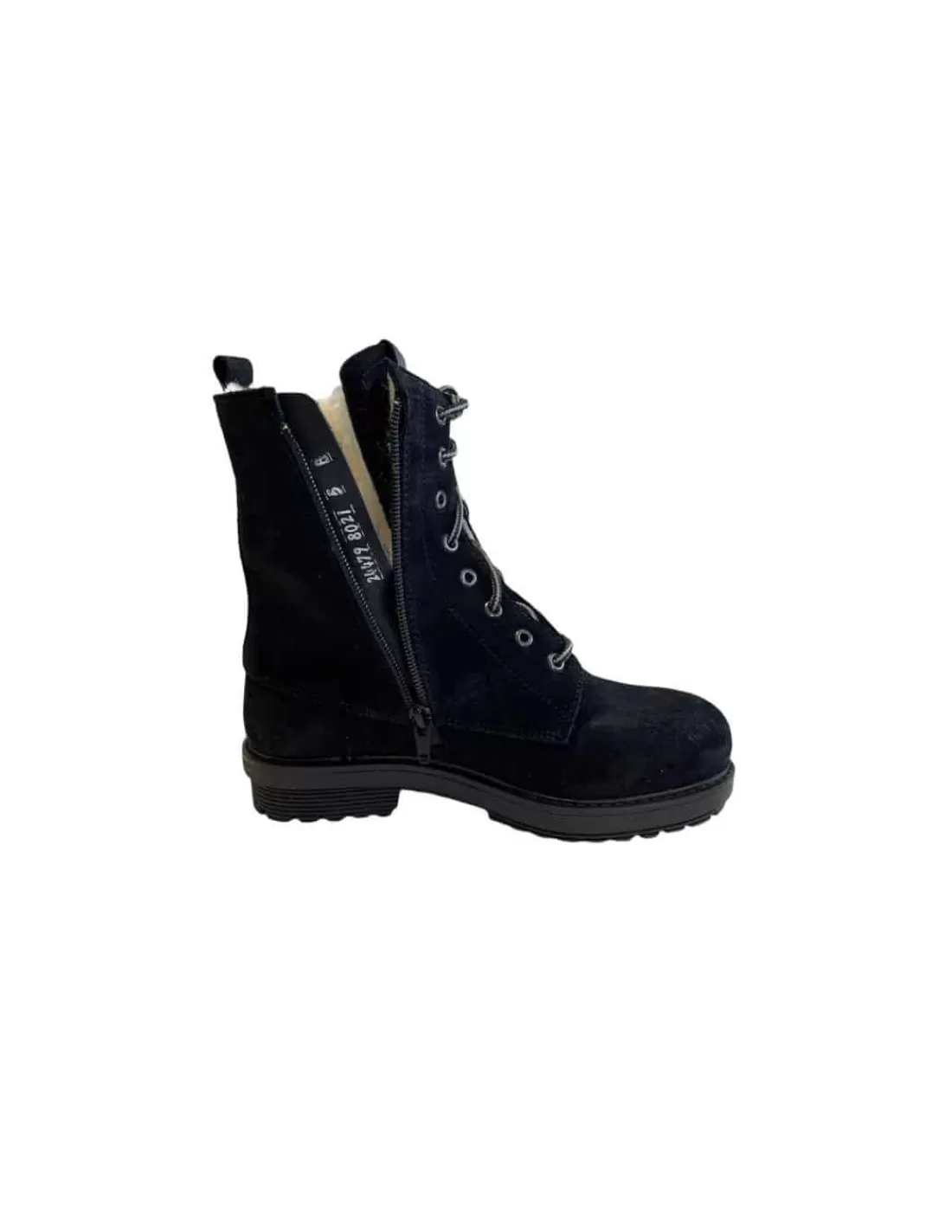 Best Sale Bottes Hiver Canadiennes Femme Anfibio Bree Cuir Doublées 100% Laine Naturelle Femme Bottes Grand Froid Femme | Chaussures D'Hiver Femme