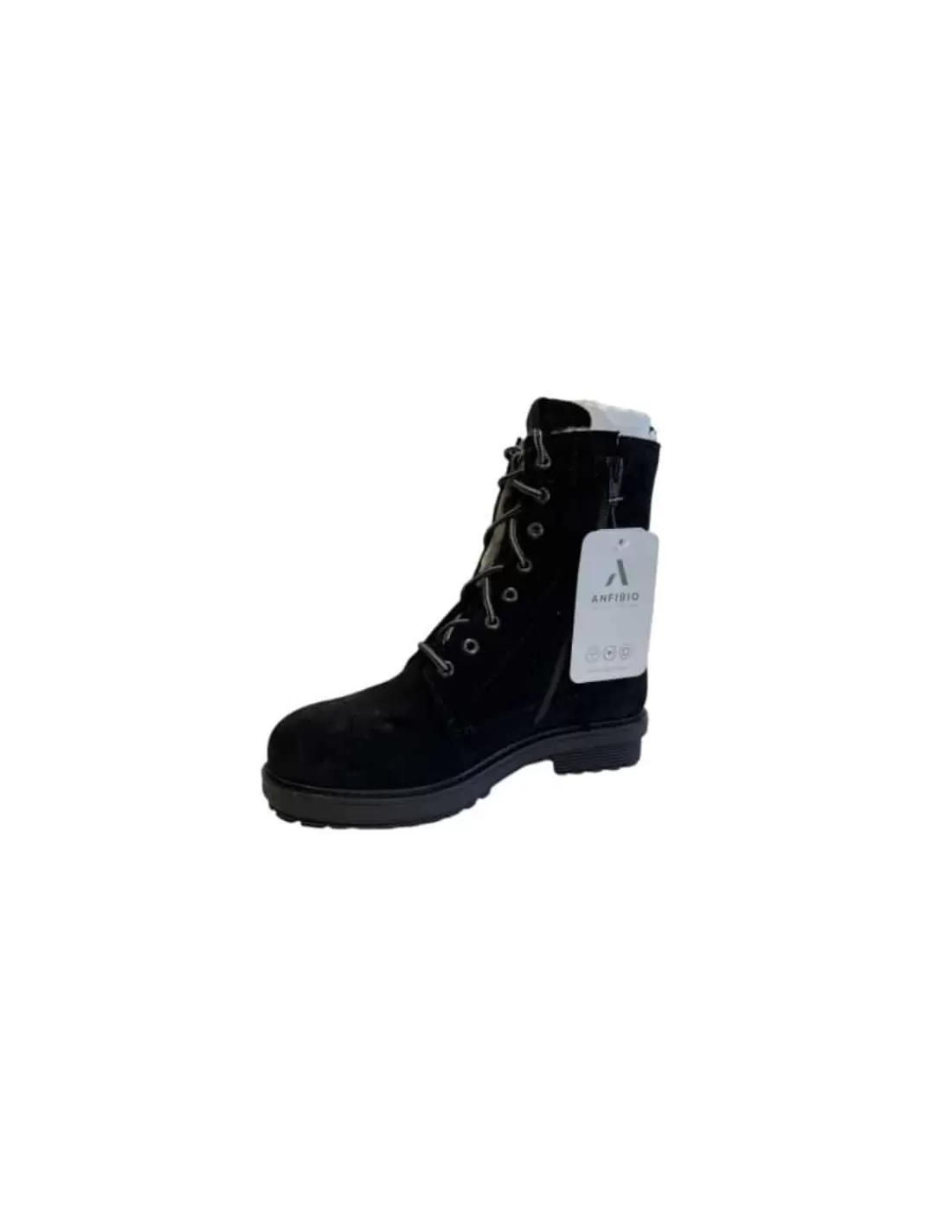 Best Sale Bottes Hiver Canadiennes Femme Anfibio Bree Cuir Doublées 100% Laine Naturelle Femme Bottes Grand Froid Femme | Chaussures D'Hiver Femme