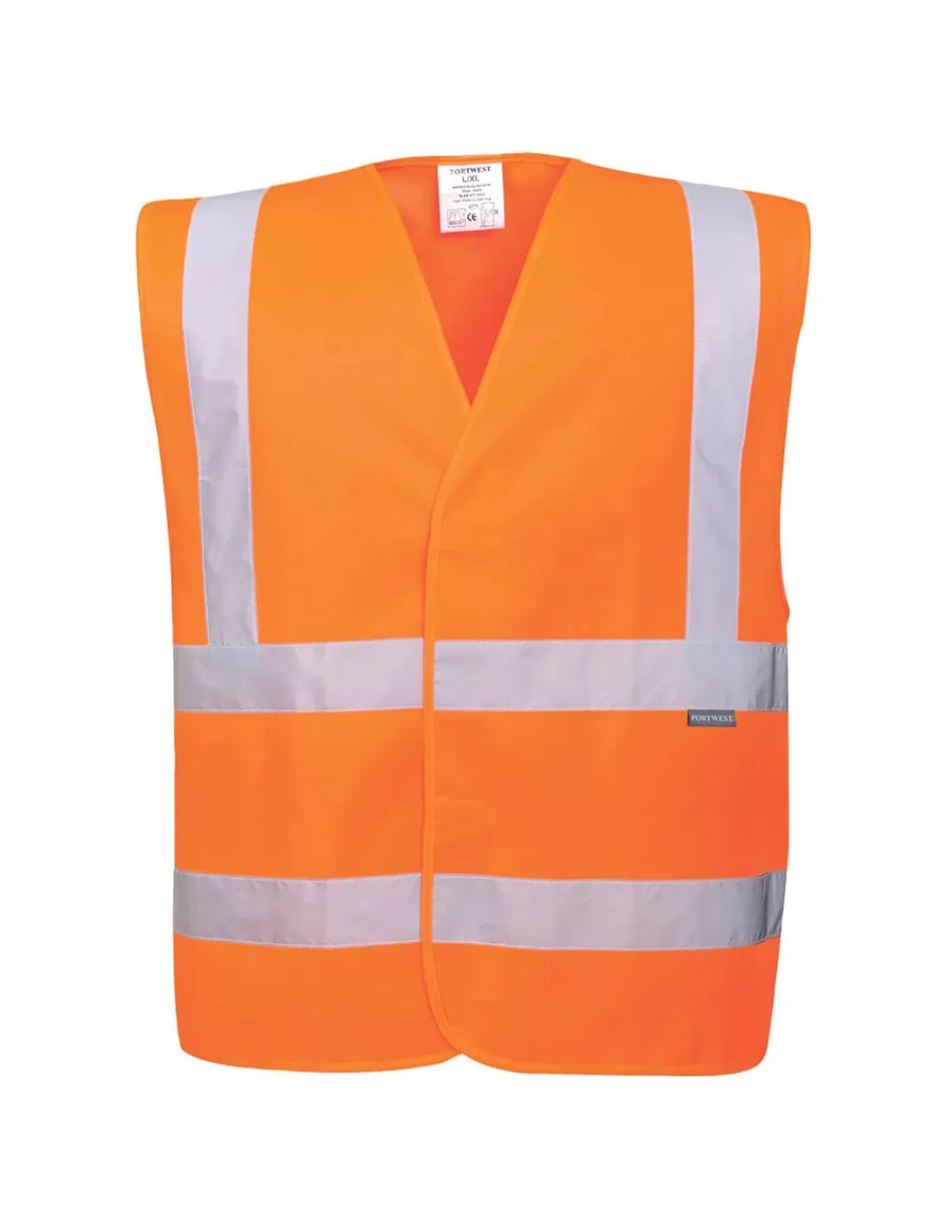 Sale Chasuble Haute Visibilité EN20471 Classe 3 Portwest Lot De 10 Gilet Haute Visibilite