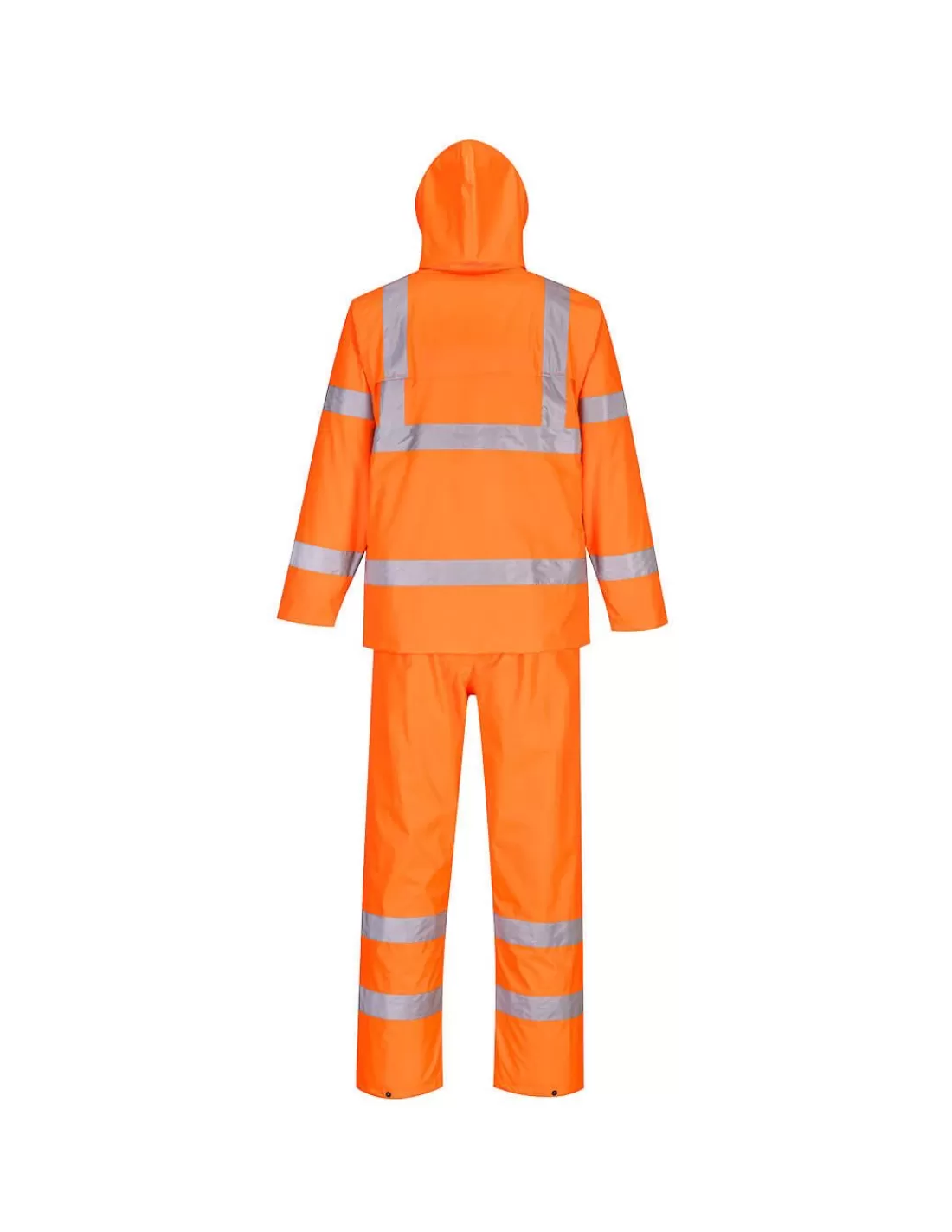 Best Ensemble De Pluie EN ISO 20471 Classe 3 H448 Portwest Veste De Pluie Haute Visibilite | Pantalon Haute Visibilite