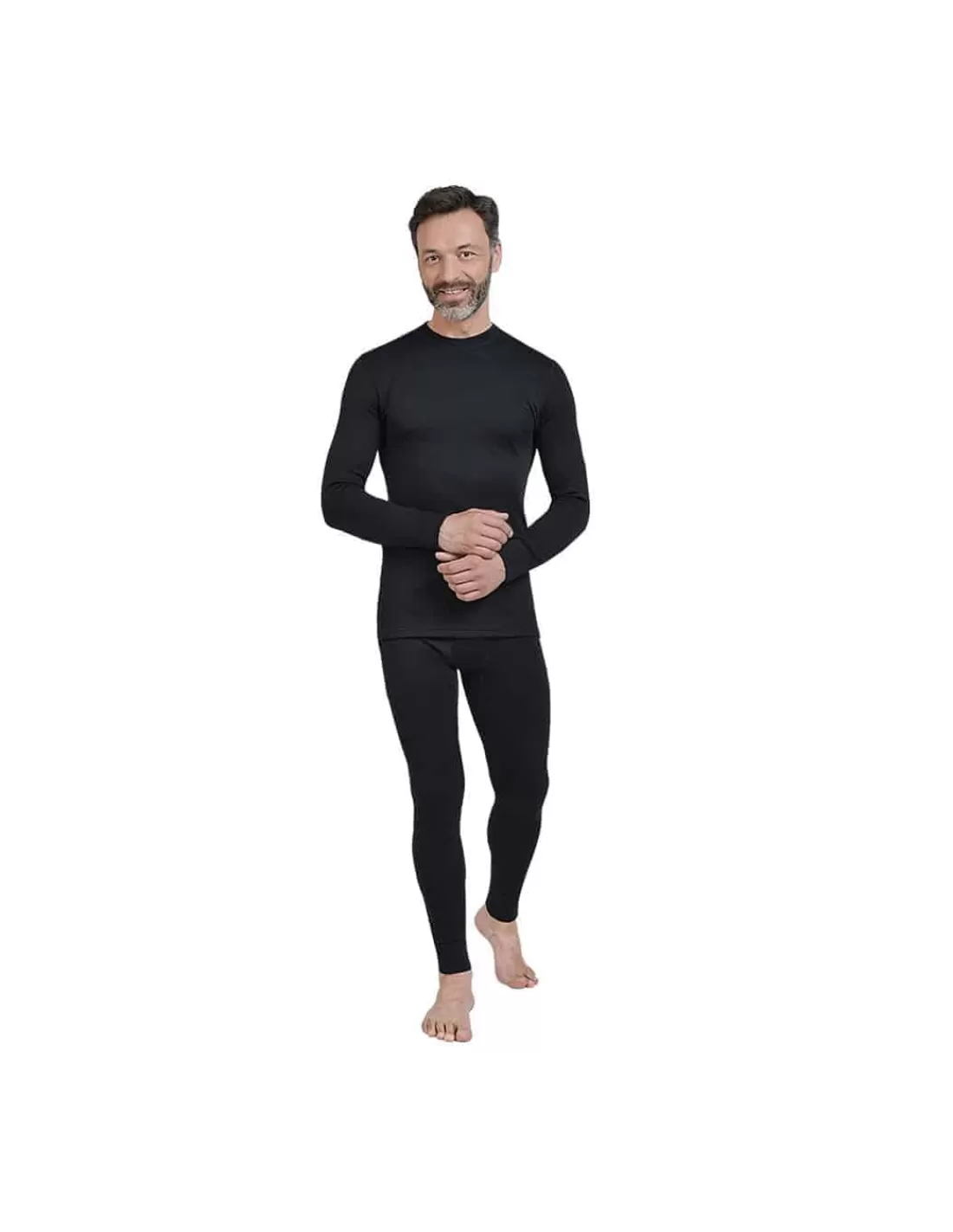 Cheap Ensemble Norveg Maillot Et Caleçon Thermique Homme Laine Mérinos -30°C Homme Sous-Vêtements Thermiques Homme