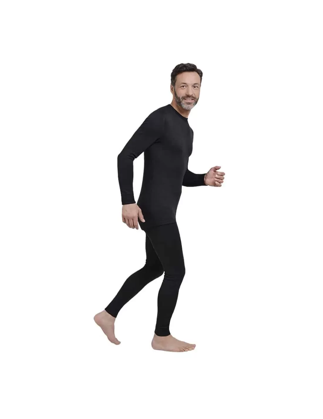 Cheap Ensemble Norveg Maillot Et Caleçon Thermique Homme Laine Mérinos -30°C Homme Sous-Vêtements Thermiques Homme