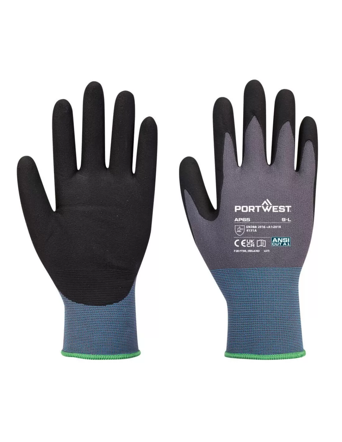 Outlet Gants Grip AP65 Portwest Homme Gants Grand Froid Pour Homme