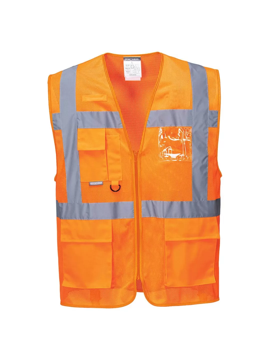 Cheap Gilet Haute Visibilité Zippé Et Ventilé EN ISO 20471 Classe 2 C376 Portwest Femme/Homme Gilet Haute Visibilite | Bodywarmer & Gilet Thermique Homme