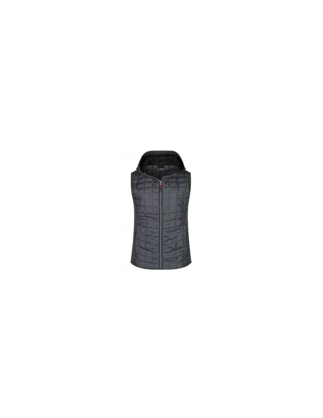 New Gilet Polaire Hybride à Capuche Femme James & Nicholson Femme Bodywarmer & Gilet Thermique Femme