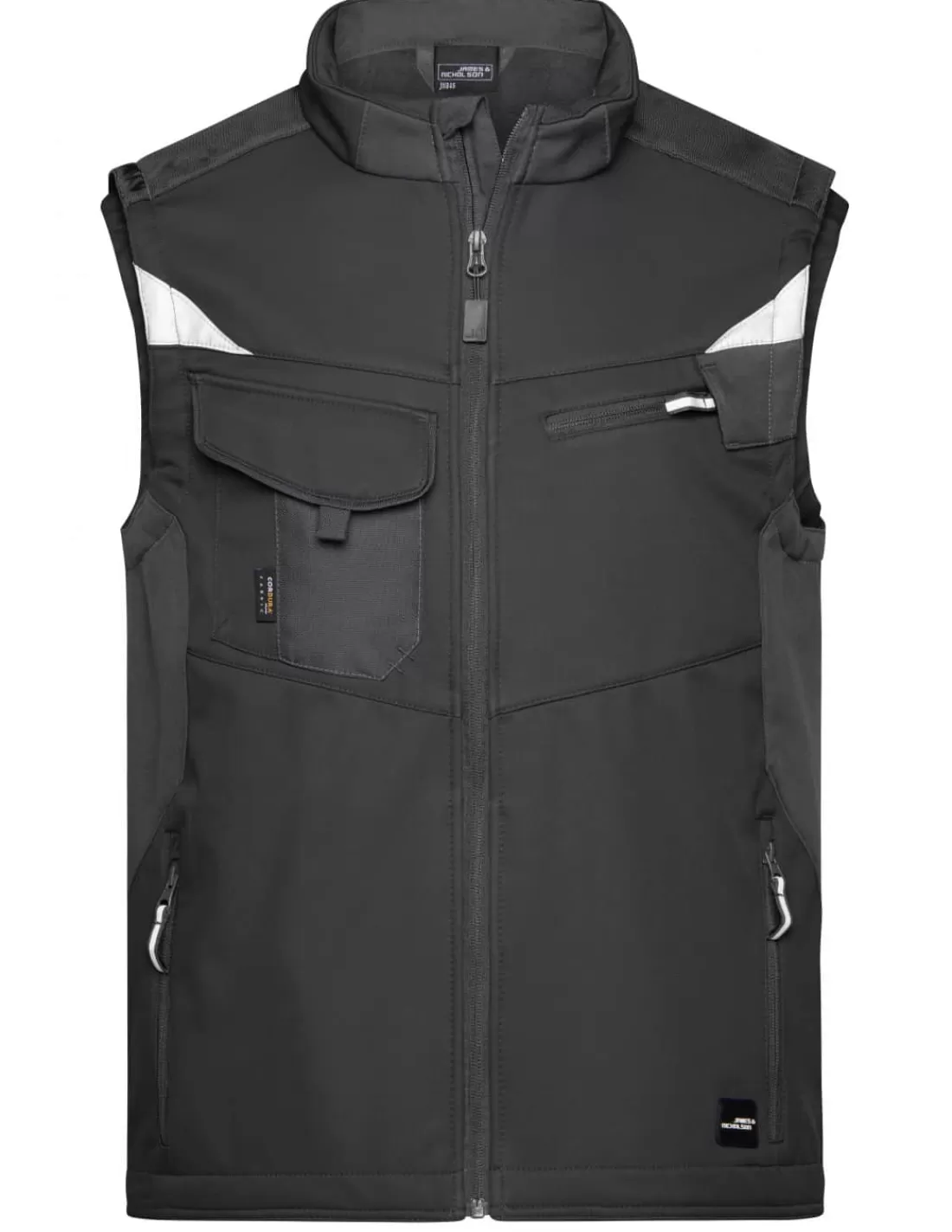 Discount Gilet Softshell Renforcée Coupe Vent Imperméable Respirant Homme James & Nicholson Homme Bodywarmer & Gilet Thermique Homme