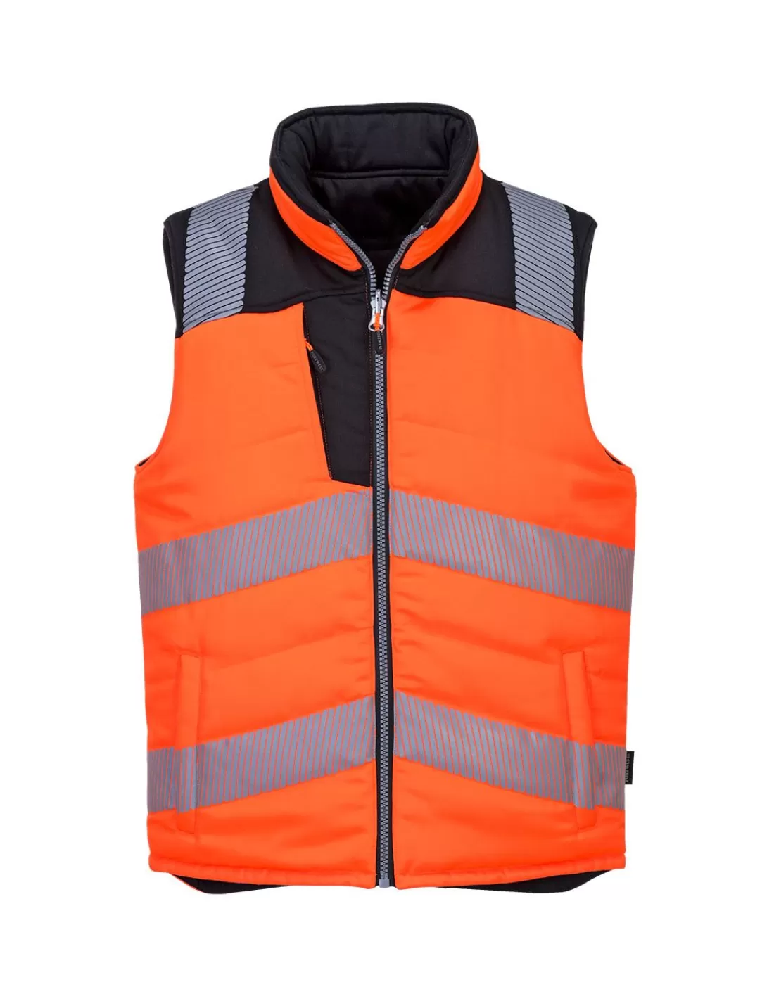 Sale Gilet Thermique Pro Haute Visibilité EN20471 Classe 2 PW374 Portwest Homme Gilet Haute Visibilite | Bodywarmer & Gilet Thermique Homme