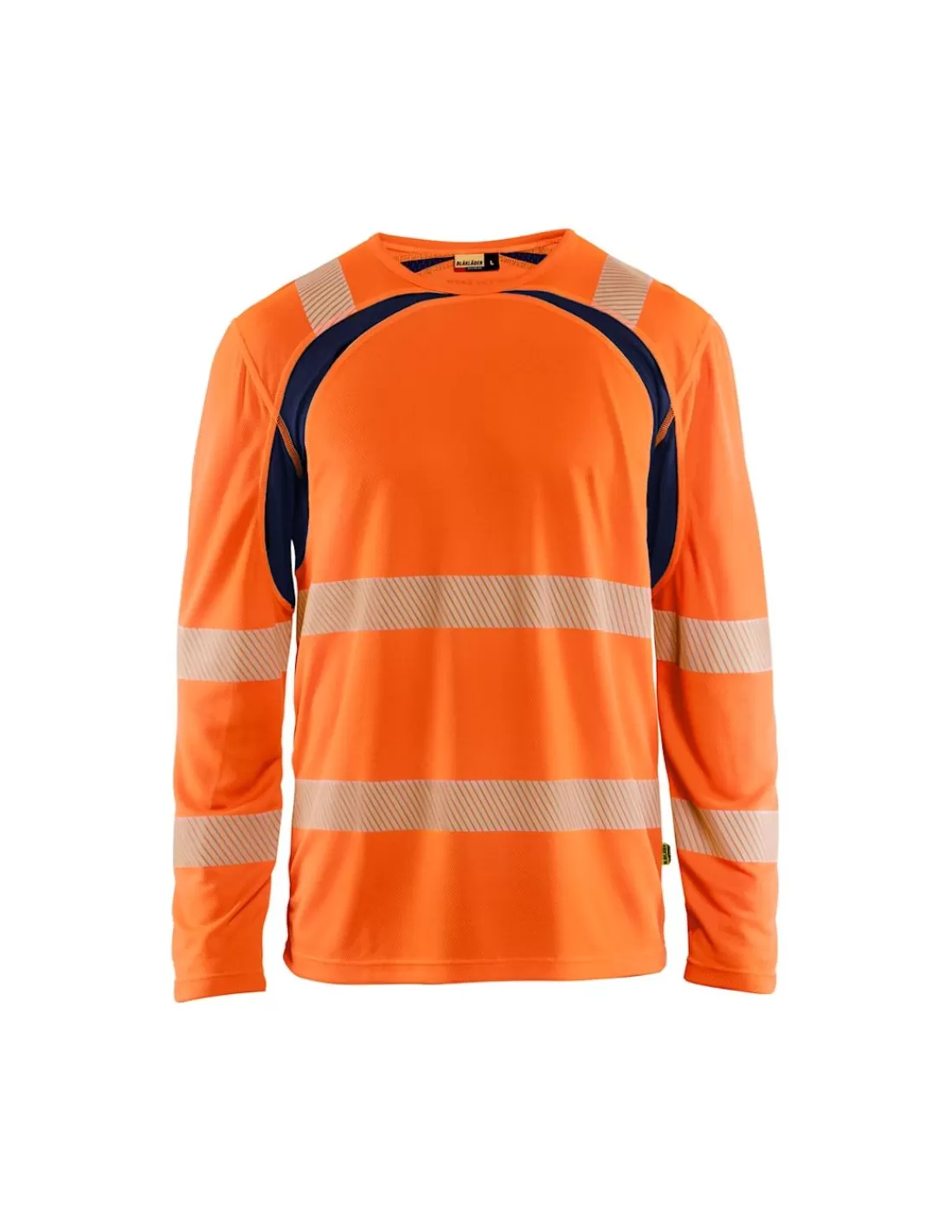 Fashion Maillot Technique Haute Visibilité Anti UV Manches Longues 140 G/m² 3599 Blaklader T-Shirt Haute Visibilite
