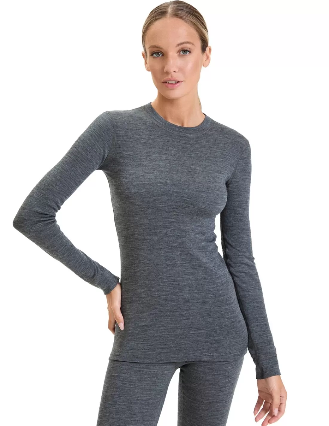 Best Sale Maillot Thermique En Laine Mérinos Woolmark Femme -35°C Femme Sous-Vêtements Thermiques Femme