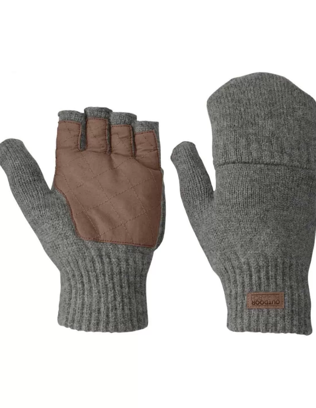 Hot Mitaine Convertible Laine Doublée Sherpa Homme Outdoor Research Lost Moufles
