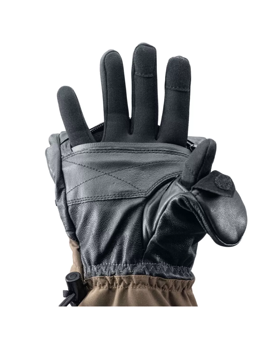 Cheap Moufle Unisexe Chauffantes Convertible Avec Sous Gant Tactile Intégré Et Chaufferettes Femme/Homme Moufles | Gants Grand Froid Pour Femme