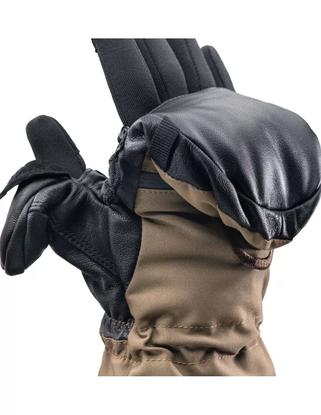 Cheap Moufle Unisexe Chauffantes Convertible Avec Sous Gant Tactile Intégré Et Chaufferettes Femme/Homme Moufles | Gants Grand Froid Pour Femme