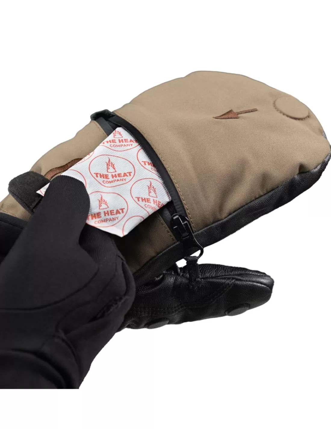 Cheap Moufle Unisexe Chauffantes Convertible Avec Sous Gant Tactile Intégré Et Chaufferettes Femme/Homme Moufles | Gants Grand Froid Pour Femme