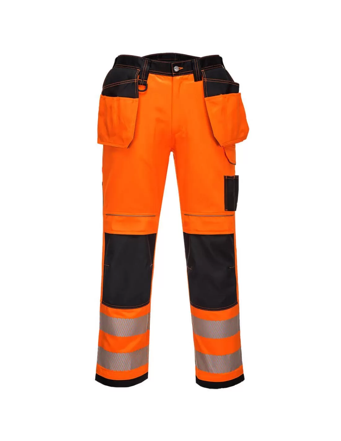 Clearance Pantalon De Travail Extensible EN20471 PW306 Portwest Pantalon Haute Visibilite