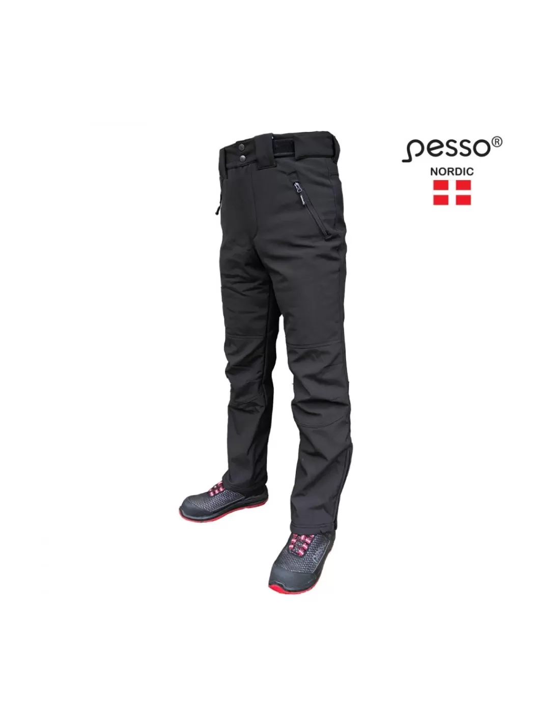 Shop Pantalon Softshell Pesso Nordic Barnabi Homme Homme Pantalons Chauds Homme