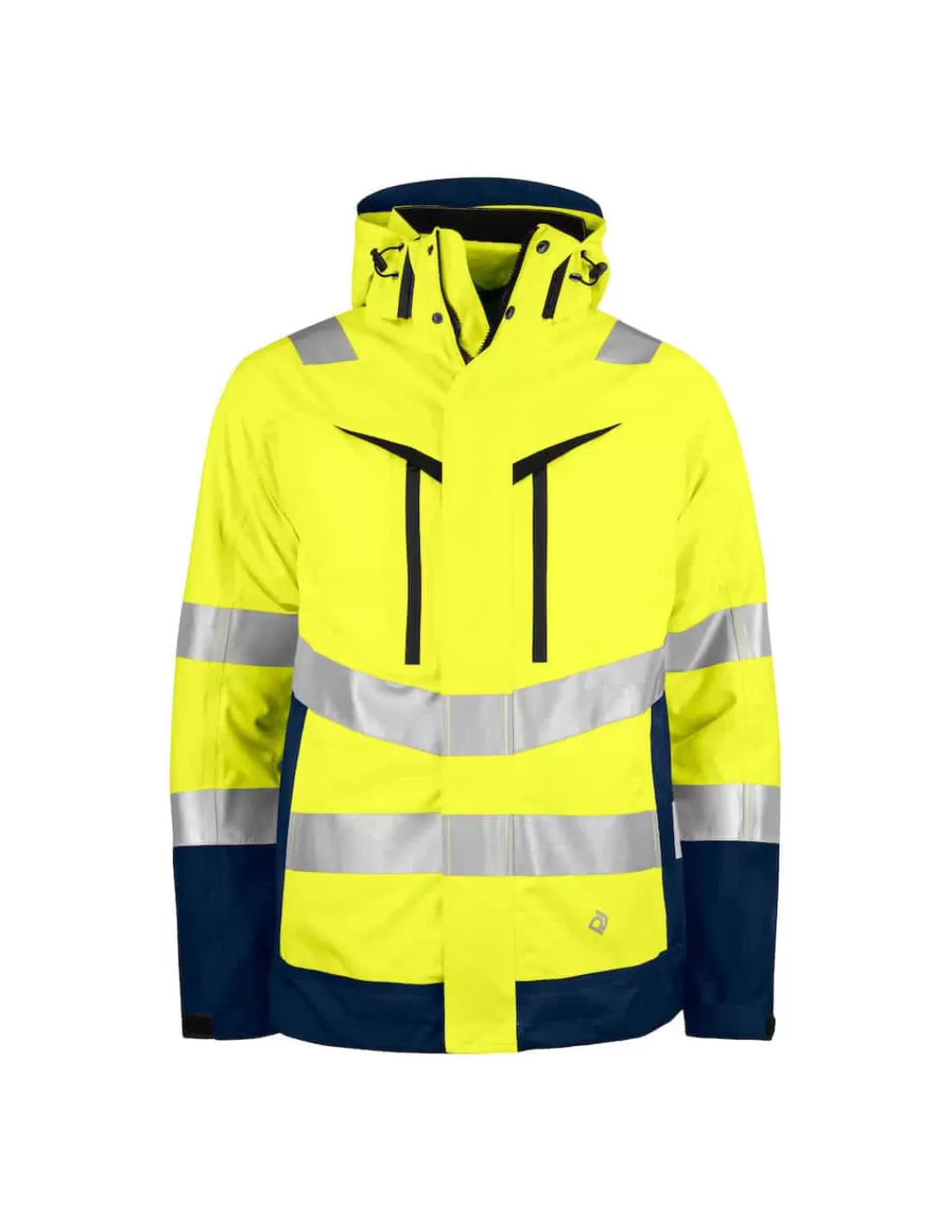 Hot Parka De Protection Homme Contre Le Froid Haute Visibilité 3 En 1  Projob Homme Parka Haute Visbilite | Parkas Chaudes Hiver Homme