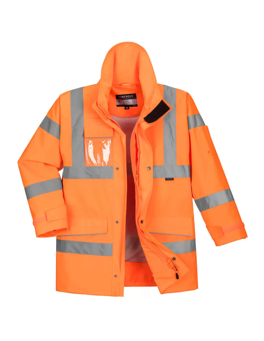 Best Sale Parka De Signalisation Hautement Imperméable EN343 Classe 4 S590 Portwest Homme Parka Haute Visbilite | Parkas Chaudes Hiver Homme