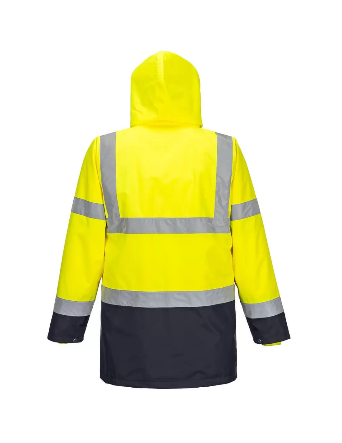Fashion Parka Haute Visibilité En20471 Hiver Doublée 7 En 1 S765 Portwest Homme Parka Haute Visbilite | Parkas Chaudes Hiver Homme