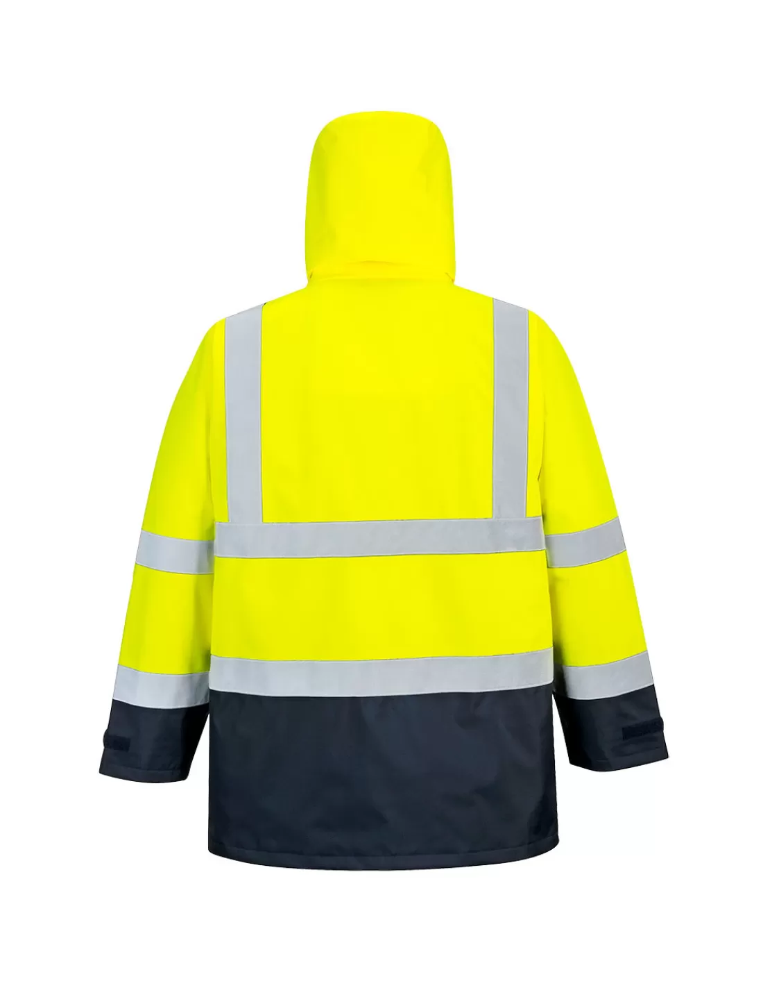 New Parka Haute Visibilité En20471 Hiver Imperméable 5 En 1 S768 Portwest Homme Parka Haute Visbilite | Parkas Chaudes Hiver Homme