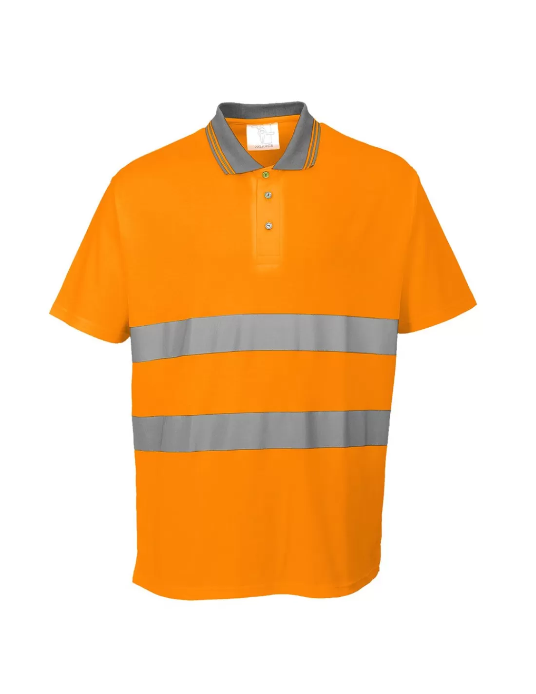 Online Polo De Signalisation Coton EN20471 Classe 2 S171 Portwest Polo Haute Visibilite