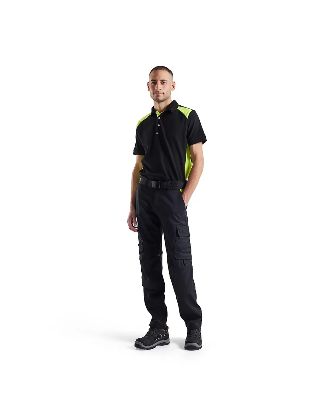 Clearance Polo De Travail 220 G/m² 3324 Blaklader Polo Haute Visibilite