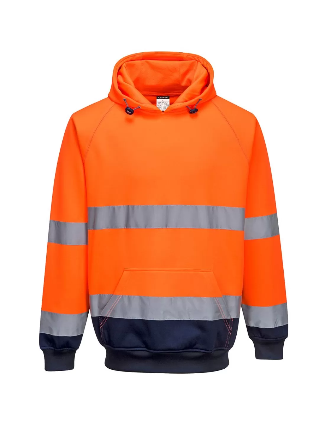 Clearance Sweatshirt à Capuche EN ISO 20471 Classe 3 B316 Portwest Sweat Haute Visibilite