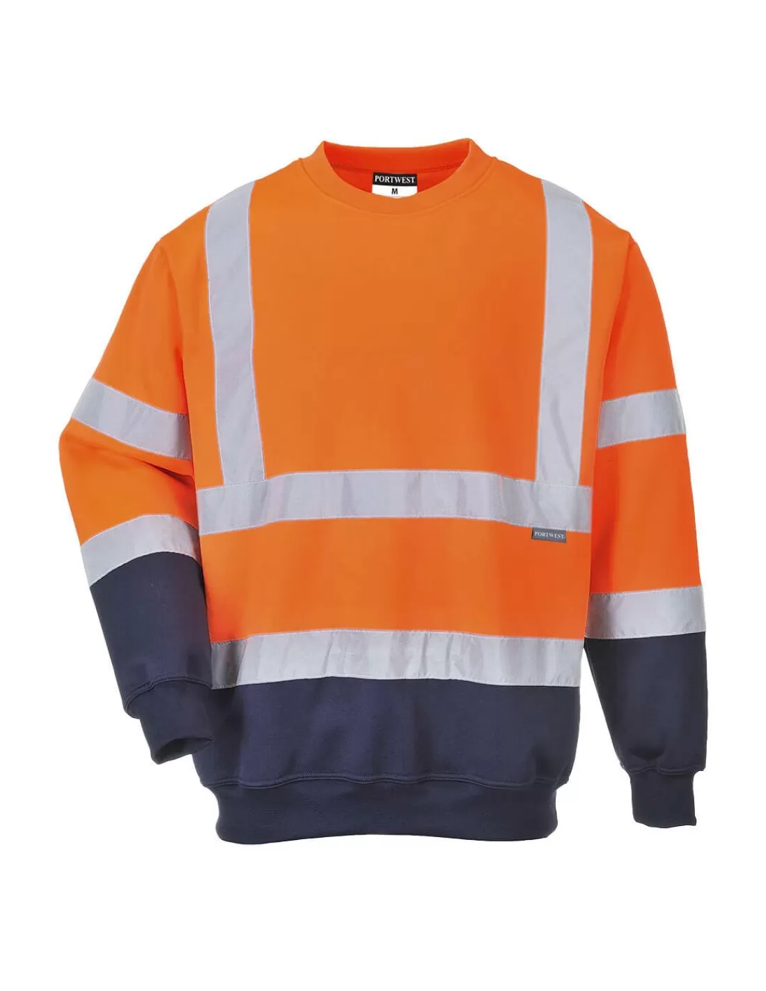 Cheap Sweatshirt Bicouleur EN ISO 20471 Classe 3 B306 Portwest Sweat Haute Visibilite