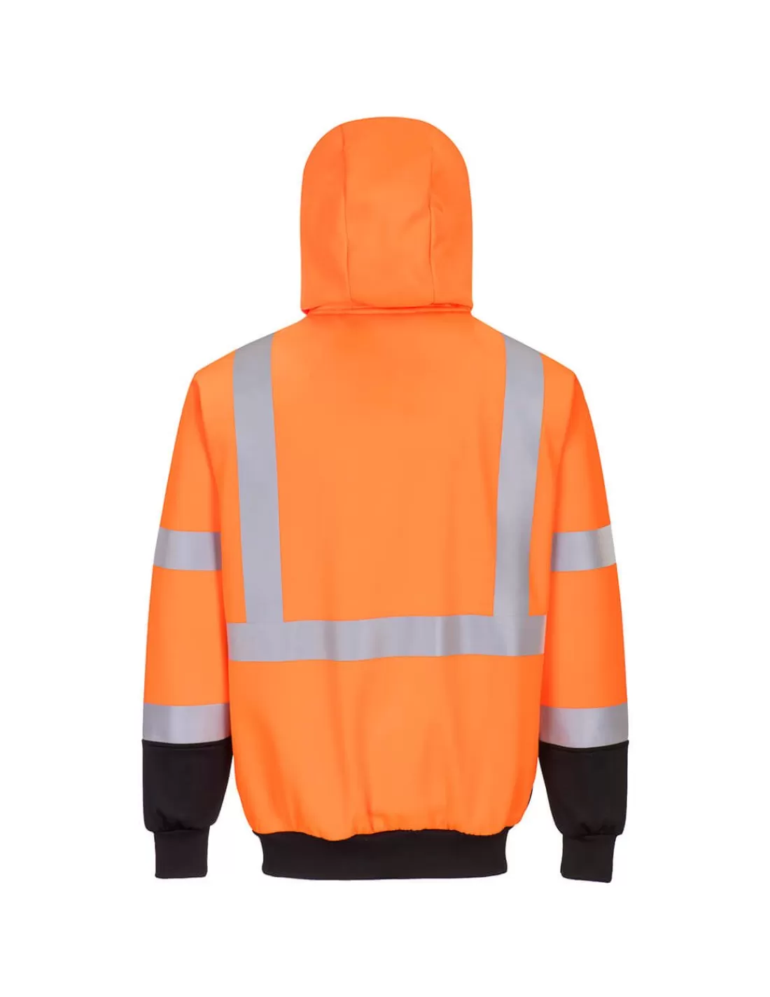 Best Sale Sweatshirt Bicouleur Zippé à Capuche EN ISO 20471 Classe 3 B315 Portwest Sweat Haute Visibilite
