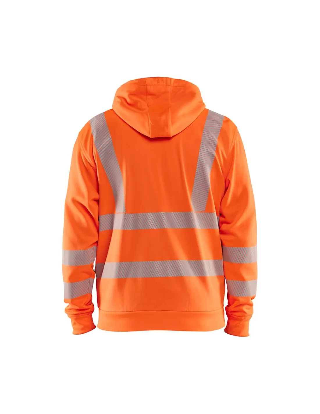 Best Sweatshirt Blaklader Zippé à Capuche 3565 Bandes Segmentées Conforme EN20471 Classe 3 Sweat Haute Visibilite | Sweats Thermiques