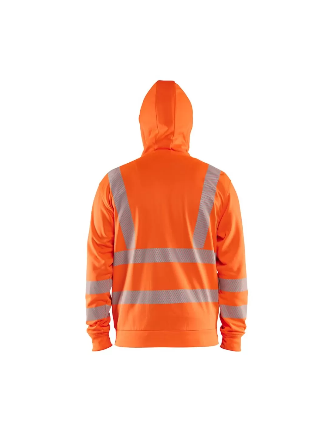 Best Sweatshirt Blaklader Zippé à Capuche 3565 Bandes Segmentées Conforme EN20471 Classe 3 Sweat Haute Visibilite | Sweats Thermiques