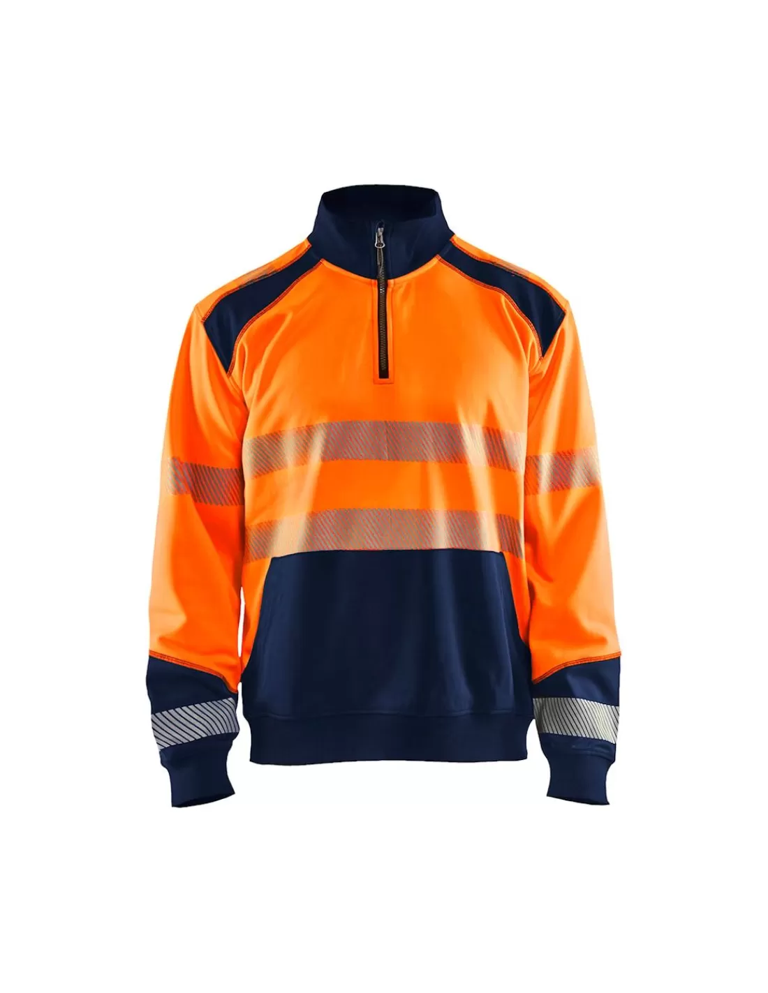 Online Sweatshirt Col Camioneur à Poche Kangourou Nouvelle Collection Haute Visibilité 3556 Blaklader Sweat Haute Visibilite | Sweats Thermiques