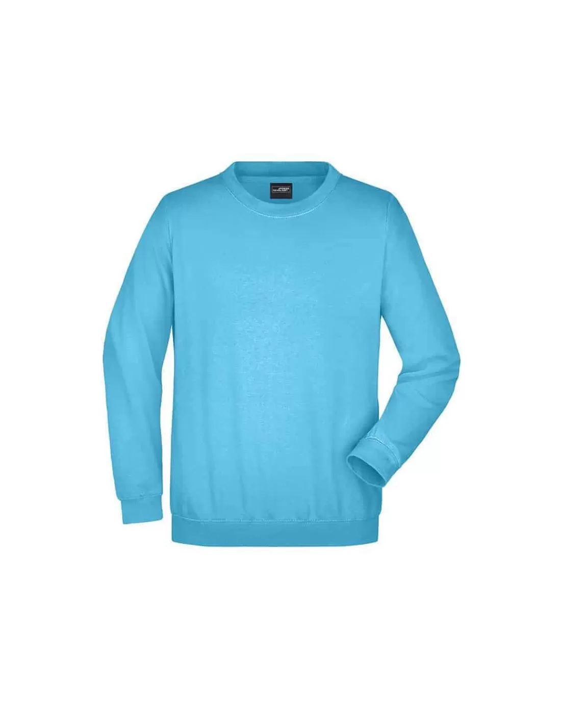 Sale Sweatshirt épais Molletonné à Col Rond Pour Homme James & Nicholson Sweats Thermiques