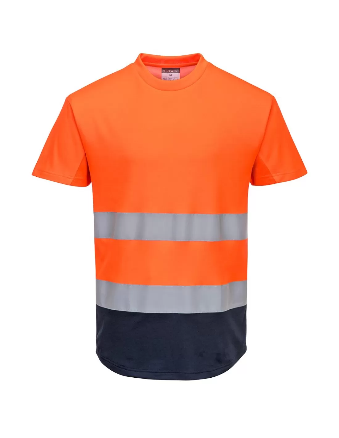 Online Teeshirt De Signalisation Ventilé EN ISO 20471 Classe 2 C395 Portwest T-Shirt Haute Visibilite