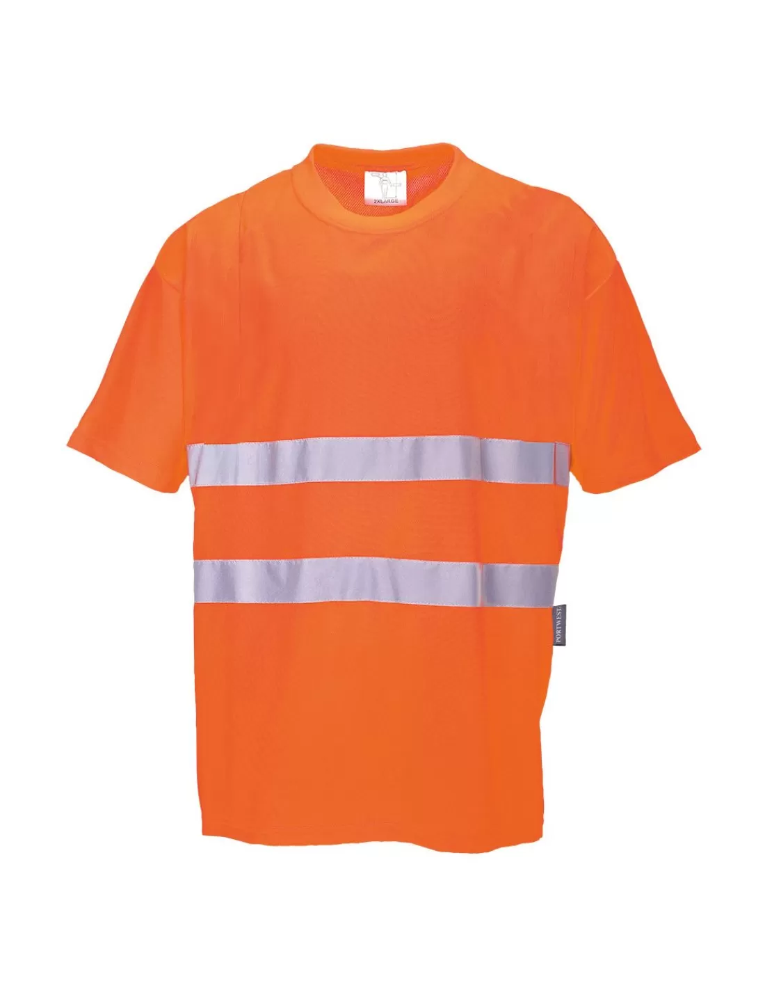 Discount Teeshirt De Travail En Coton Certification EN20471 S172 Portwest T-Shirt Haute Visibilite