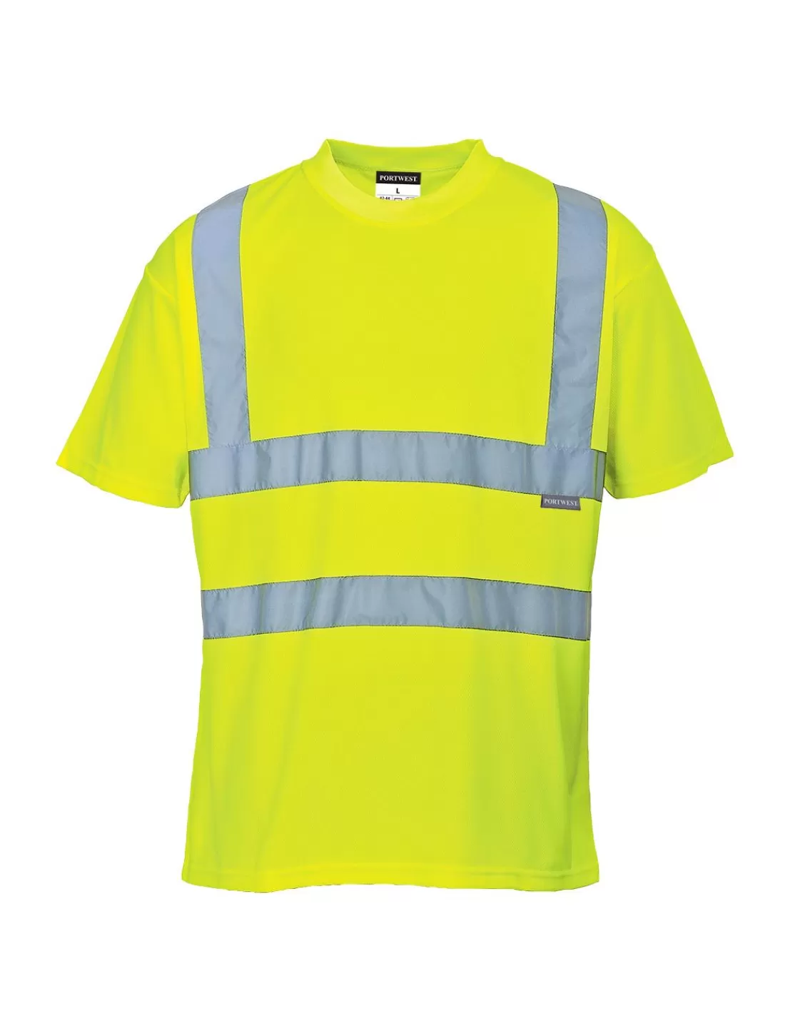 Fashion Teeshirt Fluorescent De Sécurité Manches Courtes S478 Portwest T-Shirt Haute Visibilite