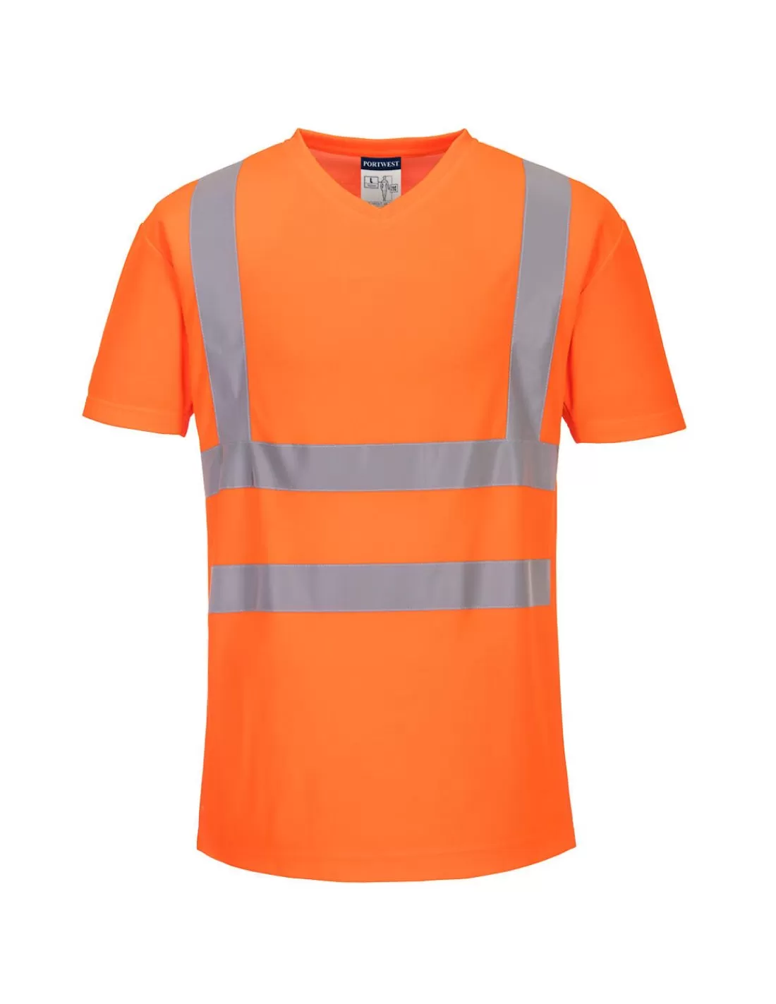Cheap Teeshirt Haute Visibilité EN20471 Col V Idéal Par Temps Chaud S179 Portwest T-Shirt Haute Visibilite