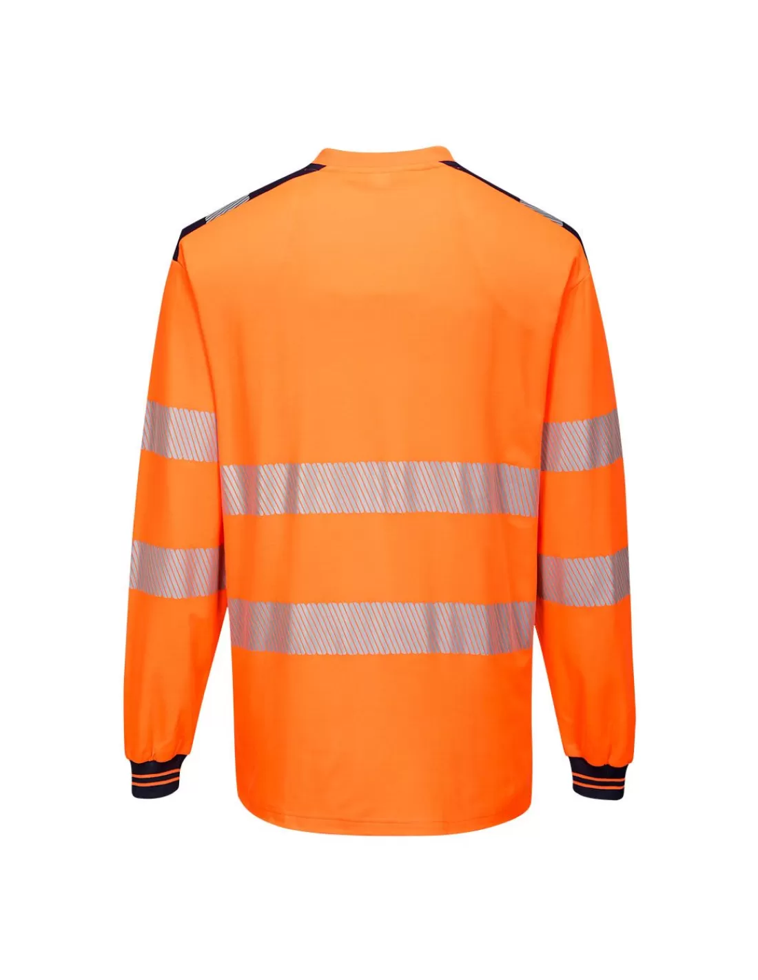 Best Sale Tshirt Manches Longues Avec Poche Et Bandes Segmentées EN20471 Classe 2 T185 Portwest T-Shirt Haute Visibilite