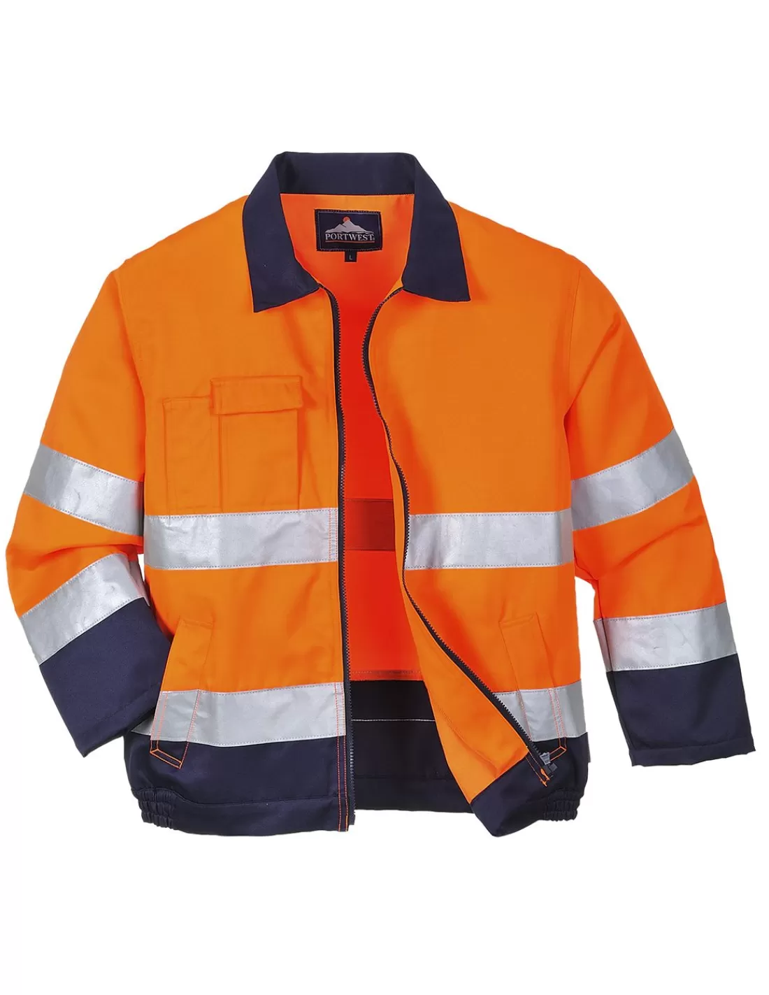 Outlet Veste De Travail Conforme  En20471 Classe 3 TX70 Portwest Homme Veste Haute Visibilite | Vestes Homme