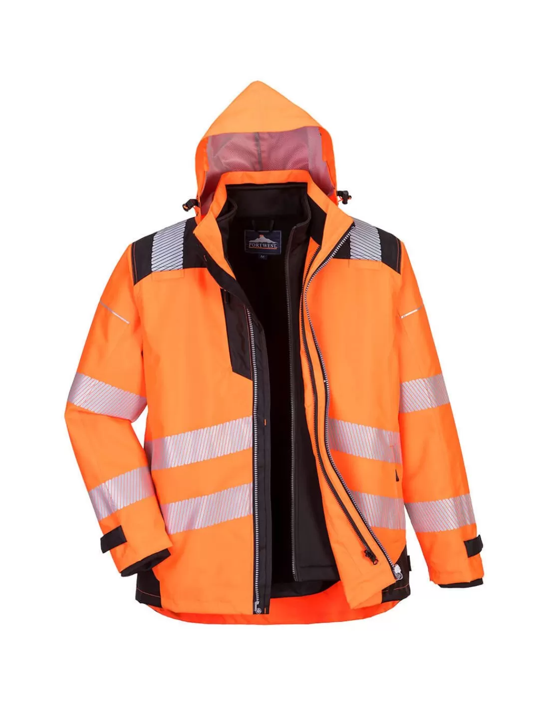 Cheap Veste Hiiver De Signalisation 3 En 1  EN20471 PW365 Portwest Veste Haute Visibilite