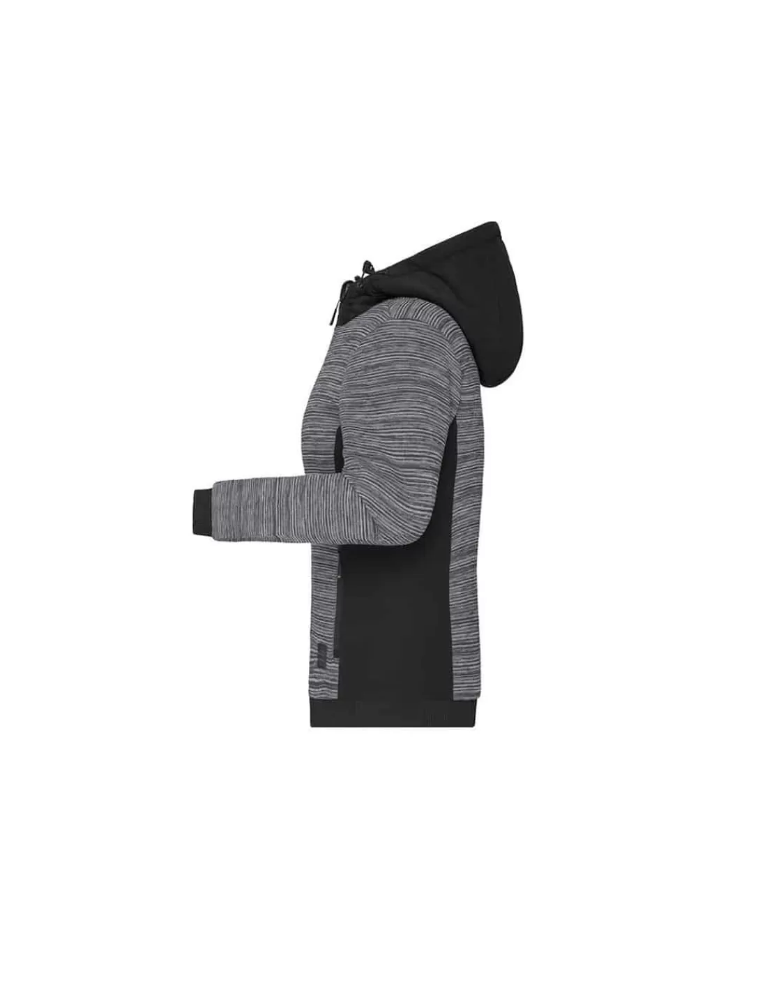 Hot Veste Hybride à Capuche Femme Duvet Synthétique Dupont Sorona James & Nicholson Femme Polaires, Vestes Et Pulls Polaire Femme