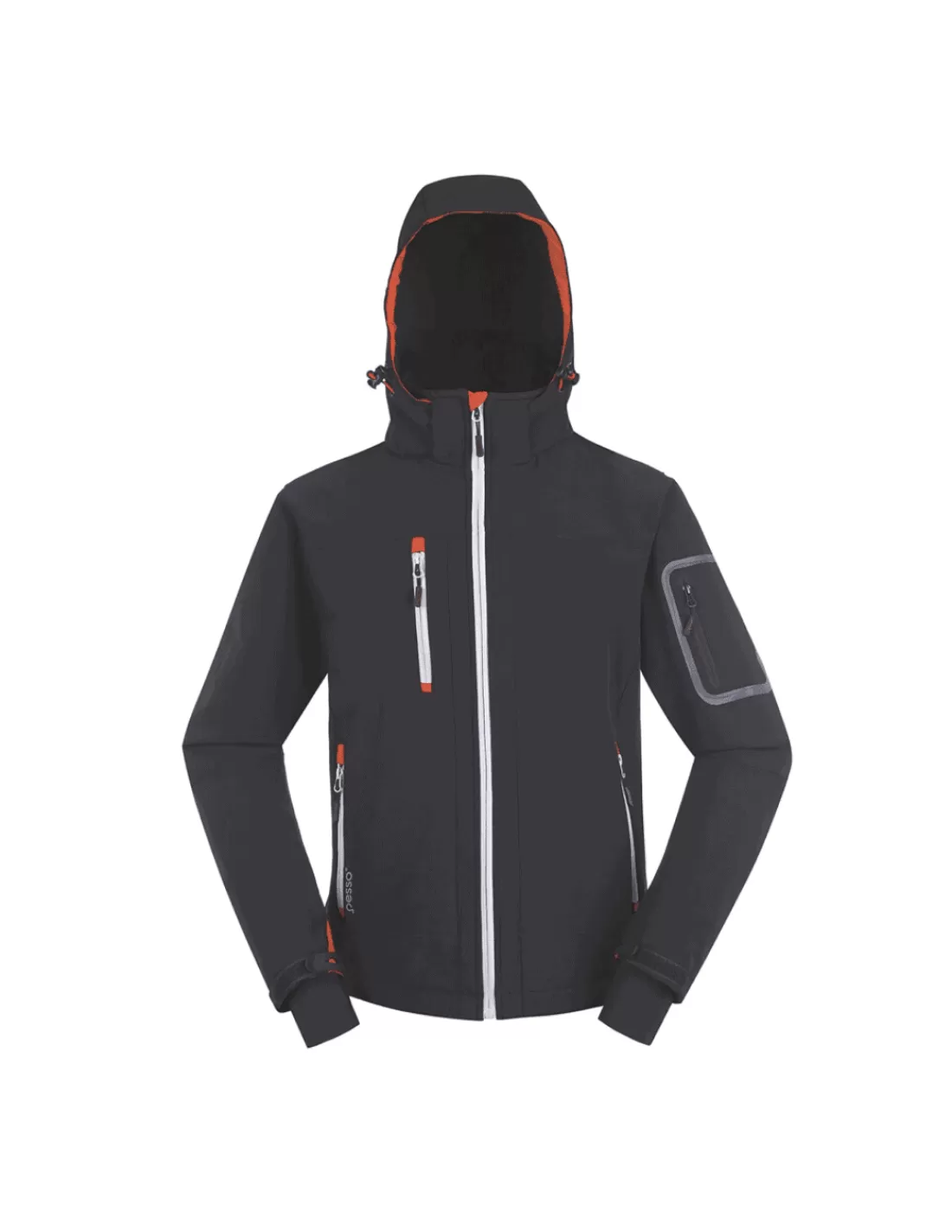 Shop Veste Softshell à Capuche Pesso Nordic Acropolis Homme Homme Vestes Homme