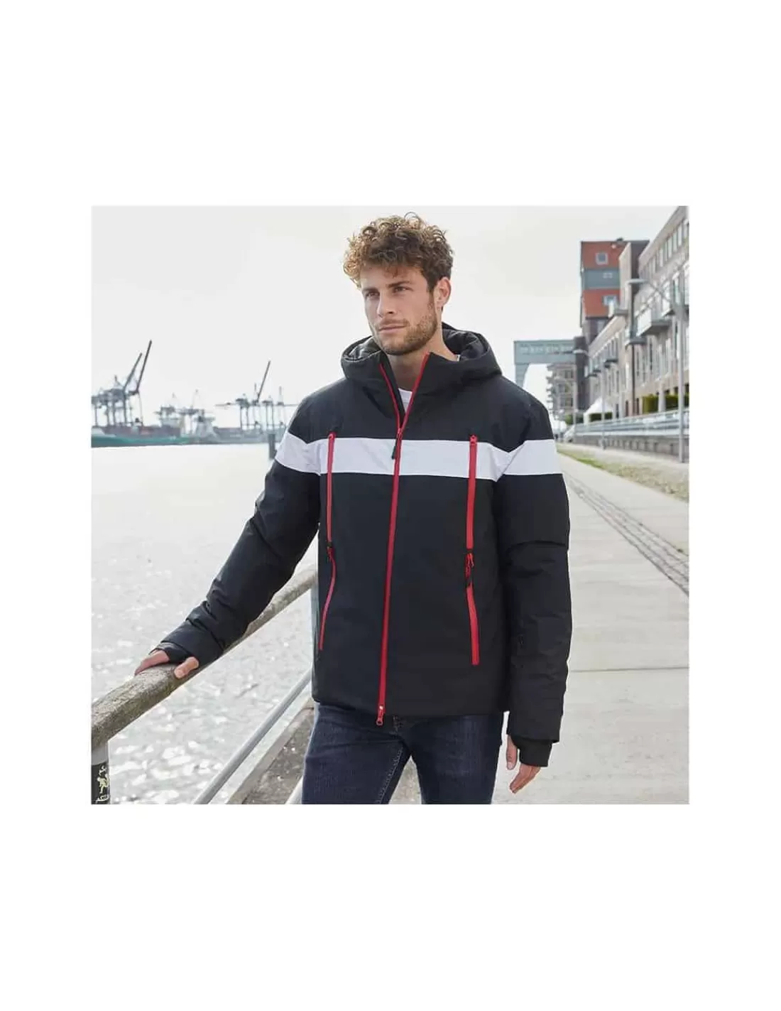 Shop Veste Softshell Doublée Duvet Synthétique Dupont Sorona Homme James & Nicholson Homme Vestes Homme