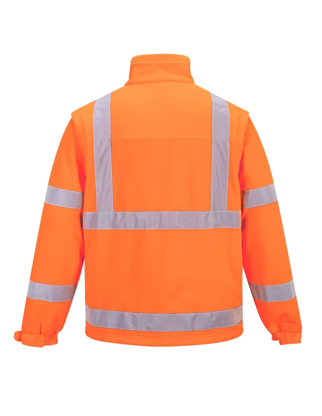 Hot Veste Softshell Haute Visibilité Manches Amovibles Classe 3 S428 Portwest Homme Veste Softshell Haute Visibilite | Vestes Homme