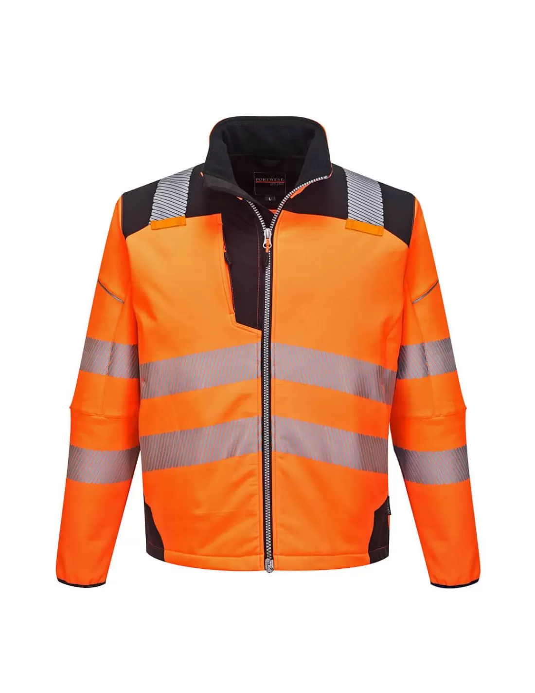 Cheap Veste Softshell Haute Visiilité Bandes Segmentées EN20471 T402 Portwest Homme Veste Softshell Haute Visibilite | Vestes Homme